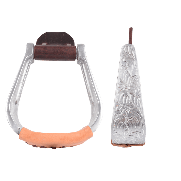Martin Saddlery Martin Saddlery Engraved Aluminum Stirrups