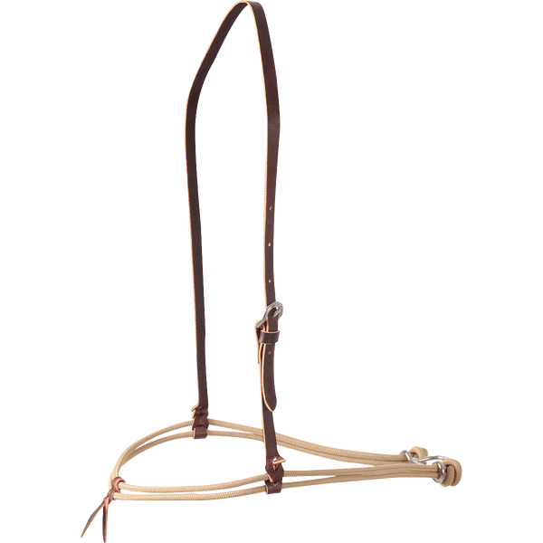Martin Saddlery Martin Saddlery Natural Nylon Double Rope Noseband