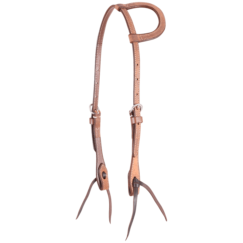 Martin Saddlery Martin Saddlery Natural Roughout One Ear Headstall