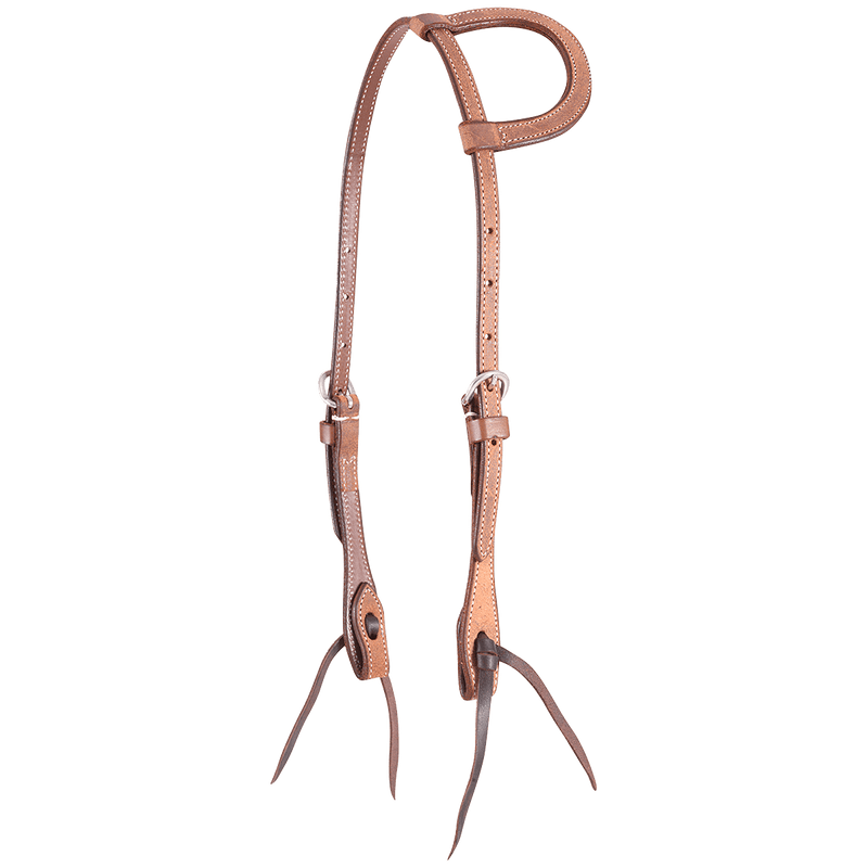 Martin Saddlery Martin Saddlery Natural Roughout One Ear Headstall