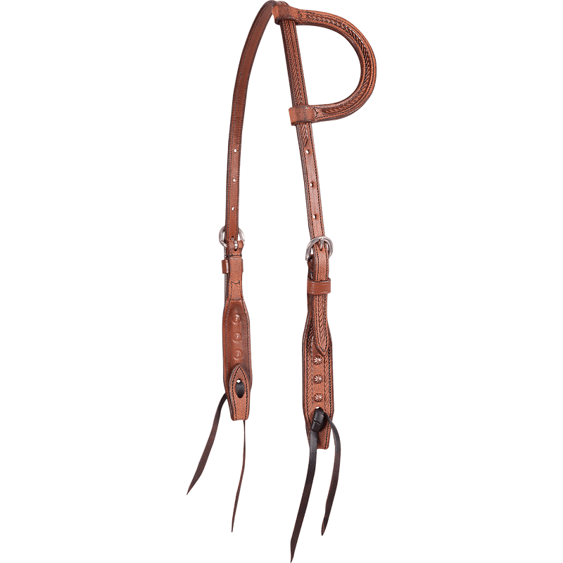 Martin Saddlery Martin Saddlery Rope Border One Ear Headstall