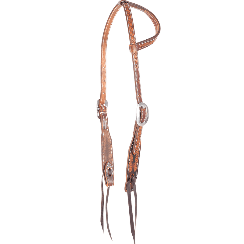 Martin Saddlery Martin Saddlery Rope Border One Ear Headstall
