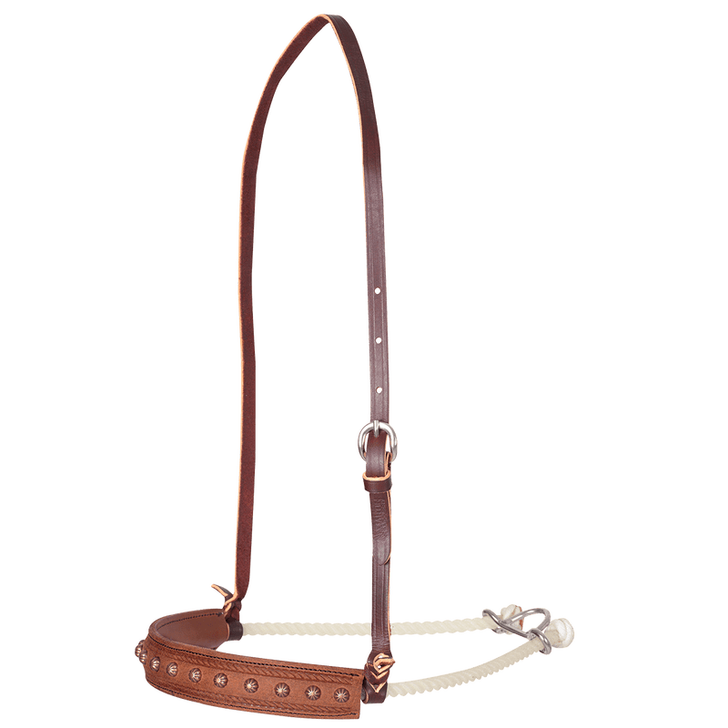 Martin Saddlery Martin Saddlery Rope Border Single Rope Noseband