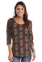 Panhandle Panhandle 3/4 Sleeve Knit Top