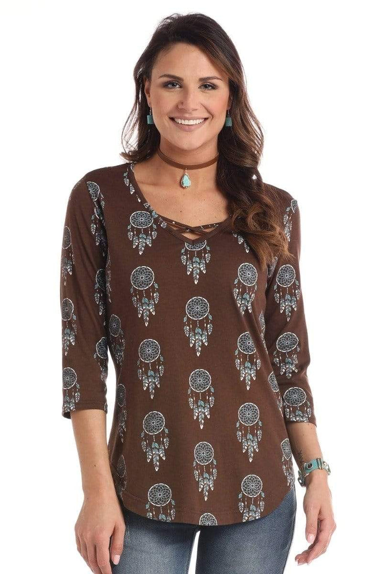 Panhandle Panhandle 3/4 Sleeve Knit Top