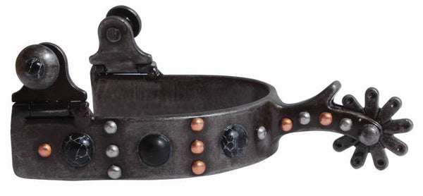 Professional's Choice Professional's Choice 3/4" Black Dot Spur-Ladies/Youth