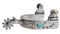 Professional's Choice Professional's Choice 3/4" Turquoise Feather Spur-Ladies/Youth