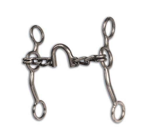 Professional's Choice Professional's Choice Equisential Performance Long Shank Bit - Twisted Wire Snaffle