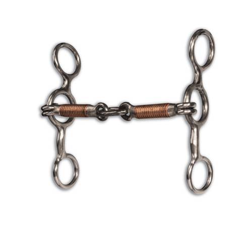 Professional's Choice Professional's Choice Equisential Performance Short Shank Bit - Twisted Wire Snaffle