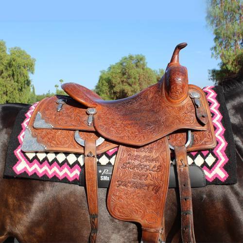 Professional's Choice Professional's Choice SMx H.D. Air Ride Western Saddle Pad: Shilloh