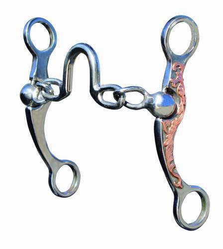 Professional's Choice Professional's Choice Stockman 6" Copper Shank Bit - Ported Chain