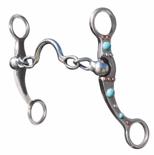 Professional's Choice Professional's Choice Turquoise Dot Shank Bit - Low Port Chain