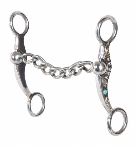 Professional's Choice Professional's Choice Turquoise Feather Shank Bit - Chain