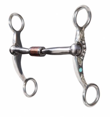 Professional's Choice Professional's Choice Turquoise Feather Shank Bit - Straight Roller