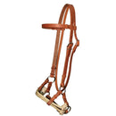 Reinsman Circle Y Side Pull Double Rope Nose Browband Headstall