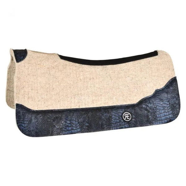 Reinsman Reinsman Apex Premium Wool Pad - Navy Butch Cassidy