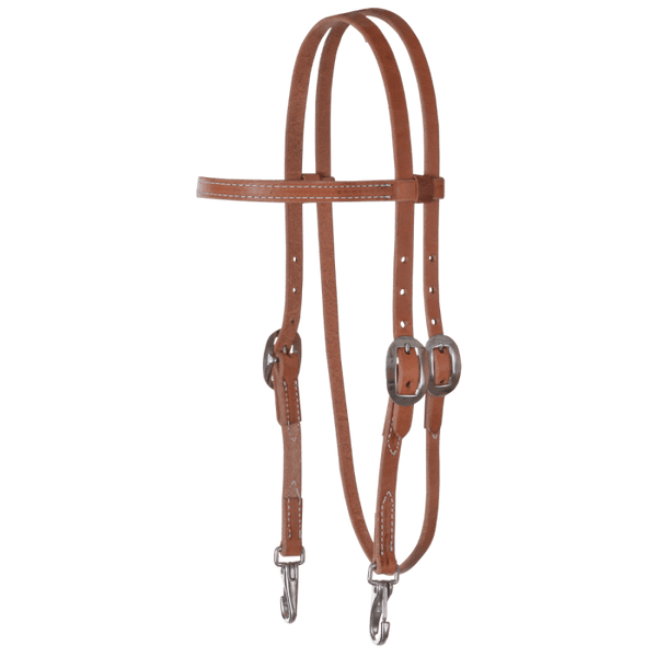 Reinsman Reinsman Hermann Oak Snap Training Browband Headstall