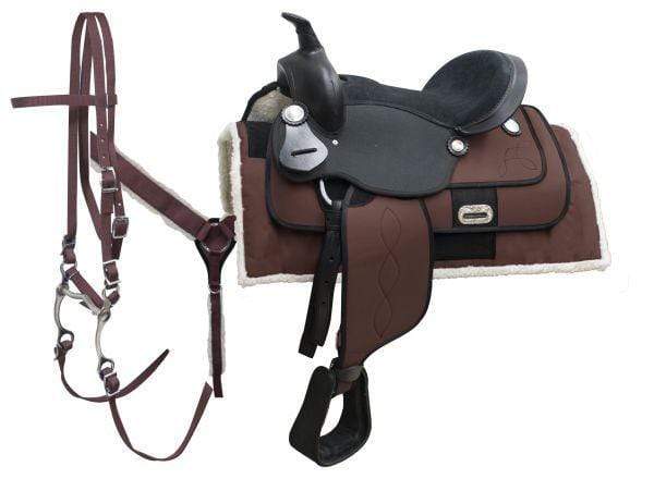 Showman 16" Cordura Saddle Package