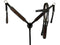 Showman 16" Economy Two-Tone Black & Medium Oil Barrel Saddle Set