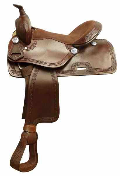 Showman 16" Economy Western Saddle