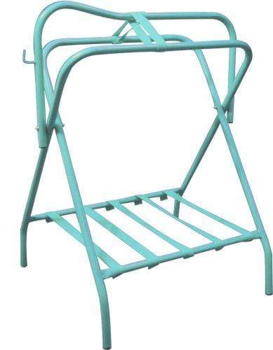 Showman 2 Folding Floor Saddle Racks
