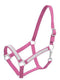 Showman 2Ply Horse Size Nylon Halter With Crystal Noseband And Cheeks