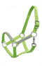Showman 2Ply Medium/Large Pony Size Nylon Halter With Crystal Noseband And Cheeks