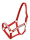 Showman 2Ply Medium/Large Pony Size Nylon Halter With Crystal Noseband And Cheeks