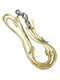 Showman 3/4" x 8' Waxed Nylon Knotted Competition Reins