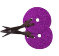 Showman 3" Glitter Leather Bit Guard