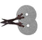 Showman 3" Glitter Leather Bit Guard