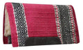 Showman 36" x 34" 100% Wool Top Cutter Style Saddle Pad With Kodel Fleece Bottom