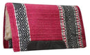 Showman 36" x 34" 100% Wool Top Cutter Style Saddle Pad With Kodel Fleece Bottom