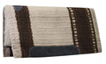 Showman 36" x 34" 100% Wool Top Cutter Style Saddle Pad With Kodel Fleece Bottom