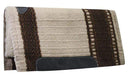 Showman 36" x 34" 100% Wool Top Cutter Style Saddle Pad With Kodel Fleece Bottom
