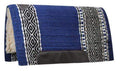 Showman 36" x 34" 100% Wool Top Cutter Style Saddle Pad With Kodel Fleece Bottom