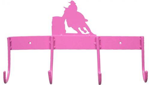 Showman 4 Hook Barrel Racer Flat Tack Bar