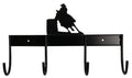 Showman 4 Hook Barrel Racer Flat Tack Bar