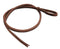 Showman 4" x 1/2" Harness Leather Over and Under Whip
