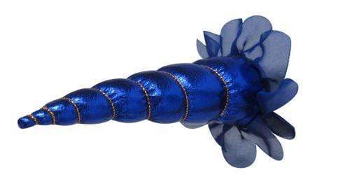 Showman 6" Clip-On Unicorn Horn with Gold Lacing