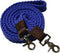 Showman 7.5' Cotton Roping Reins With Scissor Snap Ends