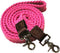 Showman 7.5' Cotton Roping Reins With Scissor Snap Ends