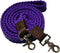 Showman 7.5' Cotton Roping Reins With Scissor Snap Ends
