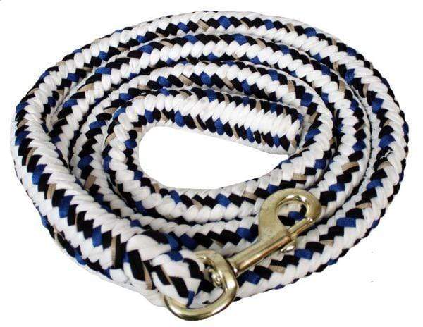 Showman 8' Braided Multi Colored Lead Rope
