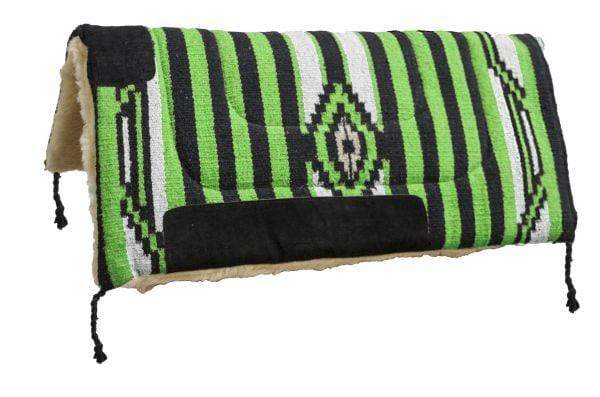 Showman Acrylic Top Saddle Pad With Fleece Bottom