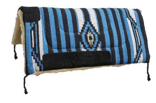 Showman Acrylic Top Saddle Pad With Fleece Bottom