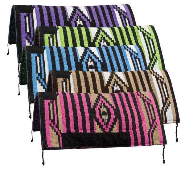 Showman Acrylic Top Saddle Pad With Navajo Design