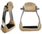 Showman Aluminum Sure Grip Stirrups