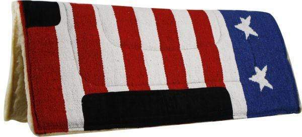 Showman American Flag Saddle Pad