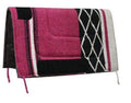 Showman Diamond Design Acrylic Top Saddle Pad With Felt Bottom